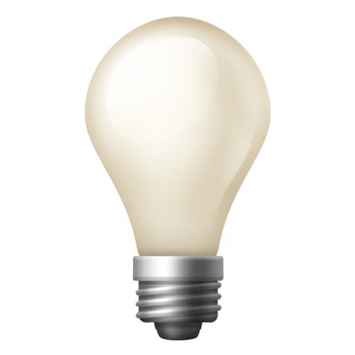 Light bulb off